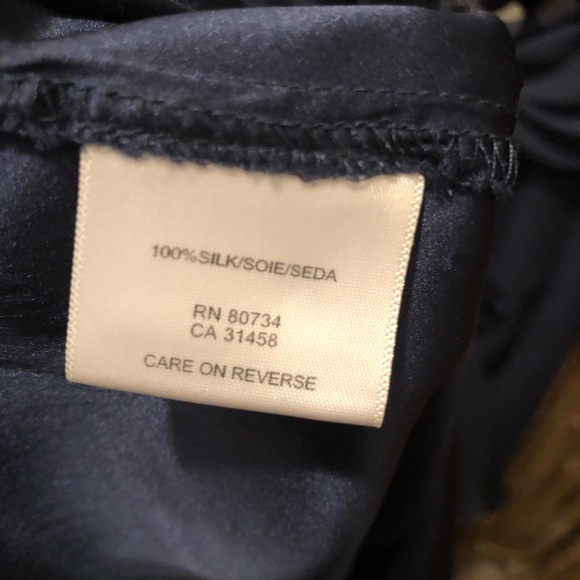 Navy blue cocktail dress - Picture 3 of 4